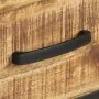 Mesa consola de madera rugosa de mango 110x35x75 cm de vidaXL, Mesas auxiliares - Ref: Foro24-288473, Precio: 149,02 €, Descu...