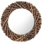Espejo de pared redondo teca 60 cm de vidaXL, Espejos - Ref: Foro24-288802, Precio: 101,99 €, Descuento: %