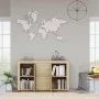 Aparador madera contrachapada color roble Sonoma 120x36x69 cm de vidaXL, Aparadores - Ref: Foro24-801844, Precio: 115,29 €, D...