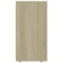 Aparador madera contrachapada color roble Sonoma 120x36x69 cm de vidaXL, Aparadores - Ref: Foro24-801844, Precio: 115,29 €, D...