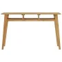Solid teak wood console table 120x35x75 cm by vidaXL, Side tables - Ref: Foro24-288846, Price: 147,97 €, Discount: %