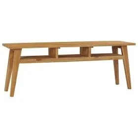 Mueble para TV madera maciza de teca 120x35x45 cm de vidaXL, Muebles TV - Ref: Foro24-288847, Precio: 151,83 €, Descuento: %