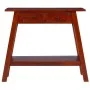 Mesa consola clásica de madera maciza caoba marrón 90x30x75cm de vidaXL, Mesas auxiliares - Ref: Foro24-288892, Precio: 127,1...