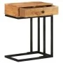 Mesa auxiliar forma de U madera maciza de acacia 45x30x61 cm de vidaXL, Mesas auxiliares - Ref: Foro24-289090, Precio: 81,31 ...