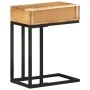 Mesa auxiliar forma de U madera maciza de acacia 45x30x61 cm de vidaXL, Mesas auxiliares - Ref: Foro24-289090, Precio: 81,31 ...