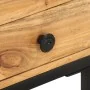 Mesa auxiliar forma de U madera maciza de acacia 45x30x61 cm de vidaXL, Mesas auxiliares - Ref: Foro24-289090, Precio: 81,31 ...
