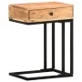 Mesa auxiliar forma de U madera maciza de acacia 45x30x61 cm de vidaXL, Mesas auxiliares - Ref: Foro24-289090, Precio: 81,31 ...