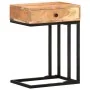 Mesa auxiliar forma de U madera maciza de acacia 45x30x61 cm de vidaXL, Mesas auxiliares - Ref: Foro24-289090, Precio: 81,31 ...