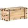 Baúl madera maciza de mango 90x40x40 cm de vidaXL, Baúles de almacenamiento - Ref: Foro24-289634, Precio: 192,03 €, Descuento: %