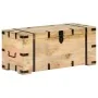 Baúl madera maciza de mango 90x40x40 cm de vidaXL, Baúles de almacenamiento - Ref: Foro24-289634, Precio: 192,03 €, Descuento: %