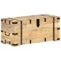 Baúl madera maciza de mango 90x40x40 cm de vidaXL, Baúles de almacenamiento - Ref: Foro24-289634, Precio: 192,03 €, Descuento: %