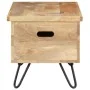 Baúl madera maciza de mango 90x40x45 cm de vidaXL, Baúles de almacenamiento - Ref: Foro24-289635, Precio: 177,02 €, Descuento: %