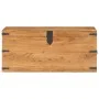 Baúl de madera maciza de acacia 90x40x40 cm de vidaXL, Baúles de almacenamiento - Ref: Foro24-289641, Precio: 199,63 €, Descu...