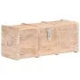 Cofre de almacenamiento madera maciza de acacia 90x40x40 cm de vidaXL, Baúles de almacenamiento - Ref: Foro24-289644, Precio:...