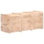 Cofre de almacenamiento madera maciza de acacia 90x40x40 cm de vidaXL, Baúles de almacenamiento - Ref: Foro24-289644, Precio:...
