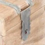 Cofre de almacenamiento madera maciza de acacia 90x40x40 cm de vidaXL, Baúles de almacenamiento - Ref: Foro24-289644, Precio:...