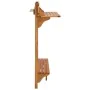 High balcony table made of solid acacia wood 90x37x122.5 cm by vidaXL, Kitchen and dining tables - Ref: Foro24-310253, Price:...