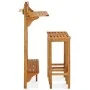 Juego de bar de balcón 3 piezas madera maciza de acacia de vidaXL, Conjuntos de jardín - Ref: Foro24-310254, Precio: 155,41 €...