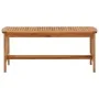 Mesa de centro de madera maciza de acacia 102x50x43 cm de vidaXL, Mesas de centro - Ref: Foro24-310255, Precio: 75,06 €, Desc...