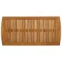 Mesa de centro de madera maciza de acacia 102x50x43 cm de vidaXL, Mesas de centro - Ref: Foro24-310255, Precio: 75,06 €, Desc...