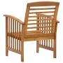 Sillas de jardín 2 unidades madera maciza de acacia de vidaXL, Sillas de jardín - Ref: Foro24-310256, Precio: 141,91 €, Descu...