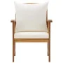 Garden chairs with cushions 2 units solid acacia wood by vidaXL, Garden chairs - Ref: Foro24-310257, Price: 197,52 €, Discoun...