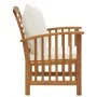 Garden chairs with cushions 2 units solid acacia wood by vidaXL, Garden chairs - Ref: Foro24-310257, Price: 197,52 €, Discoun...