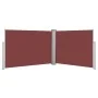 Braune einziehbare Seitenmarkise 100x1000 cm von vidaXL, Sonnenschirme - Ref: Foro24-48475, Preis: 118,41 €, Rabatt: %