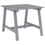 Mesa de comedor de jardín madera maciza acacia gris 88x88x74 cm de vidaXL, Mesas de jardín - Ref: Foro24-312410, Precio: 93,2...