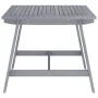 Mesa de comedor de jardín madera maciza acacia gris 88x88x74 cm de vidaXL, Mesas de jardín - Ref: Foro24-312410, Precio: 93,2...