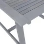 Mesa de comedor de jardín madera maciza acacia gris 88x88x74 cm de vidaXL, Mesas de jardín - Ref: Foro24-312410, Precio: 93,2...