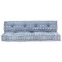 Cojín para sofá de palés tela añil patchwork de vidaXL, Cojines para sillas y sofás - Ref: Foro24-287721, Precio: 132,30 €, D...