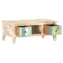Mesita de centro madera de acacia rugosa 100x55x40 cm de vidaXL, Mesas de centro - Ref: Foro24-320235, Precio: 187,50 €, Desc...