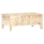 Rough acacia wood coffee table 100x55x40 cm by vidaXL, Coffee table - Ref: Foro24-320235, Price: 187,50 €, Discount: %