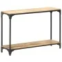 Mesa consola de madera maciza de mango 110x30x75 cm de vidaXL, Mesas auxiliares - Ref: Foro24-320259, Precio: 118,52 €, Descu...