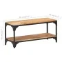 Mesa de centro de madera maciza de acacia 90x30x40 cm de vidaXL, Mesas de centro - Ref: Foro24-320260, Precio: 74,75 €, Descu...