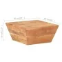Mesa de centro forma de V madera maciza de acacia 66x66x30 cm de vidaXL, Mesas de centro - Ref: Foro24-320388, Precio: 147,64...