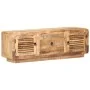 Mueble para TV de madera maciza de mango rugosa 120x30x40 cm de vidaXL, Muebles TV - Ref: Foro24-320460, Precio: 217,58 €, De...