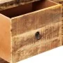Mueble para TV de madera maciza de mango rugosa 120x30x40 cm de vidaXL, Muebles TV - Ref: Foro24-320460, Precio: 217,58 €, De...