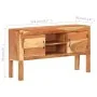 Aparador de madera maciza de acacia 116x30x66 cm de vidaXL, Aparadores - Ref: Foro24-320476, Precio: 197,81 €, Descuento: %