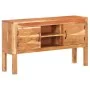 Aparador de madera maciza de acacia 116x30x66 cm de vidaXL, Aparadores - Ref: Foro24-320476, Precio: 197,81 €, Descuento: %