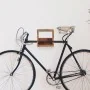 Wall-mounted bike rack 35x25x25 cm made of recycled wood by vidaXL, Vehicle bike rack - Ref: Foro24-320478, Price: 53,05 €, D...