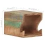 Wall-mounted bike rack 35x25x25 cm made of recycled wood by vidaXL, Vehicle bike rack - Ref: Foro24-320478, Price: 53,05 €, D...