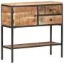 Aparador de madera de mango rugosa 85x30x80 cm de vidaXL, Aparadores - Ref: Foro24-320486, Precio: 215,65 €, Descuento: %