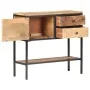 Aparador de madera de mango rugosa 85x30x80 cm de vidaXL, Aparadores - Ref: Foro24-320486, Precio: 215,65 €, Descuento: %