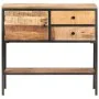 Aparador de madera de mango rugosa 85x30x80 cm de vidaXL, Aparadores - Ref: Foro24-320486, Precio: 215,65 €, Descuento: %