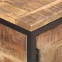 Aparador de madera de mango rugosa 85x30x80 cm de vidaXL, Aparadores - Ref: Foro24-320486, Precio: 215,65 €, Descuento: %