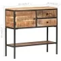 Aparador de madera de mango rugosa 85x30x80 cm de vidaXL, Aparadores - Ref: Foro24-320486, Precio: 215,65 €, Descuento: %