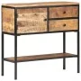 Aparador de madera de mango rugosa 85x30x80 cm de vidaXL, Aparadores - Ref: Foro24-320486, Precio: 215,65 €, Descuento: %