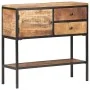 Aparador de madera de mango rugosa 85x30x80 cm de vidaXL, Aparadores - Ref: Foro24-320486, Precio: 215,65 €, Descuento: %